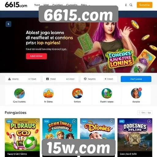 Atualizações recentes do site 6615.com