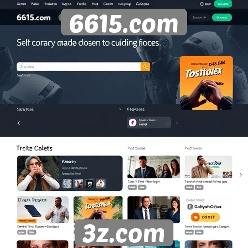 Análise da popularidade do site 6615.com