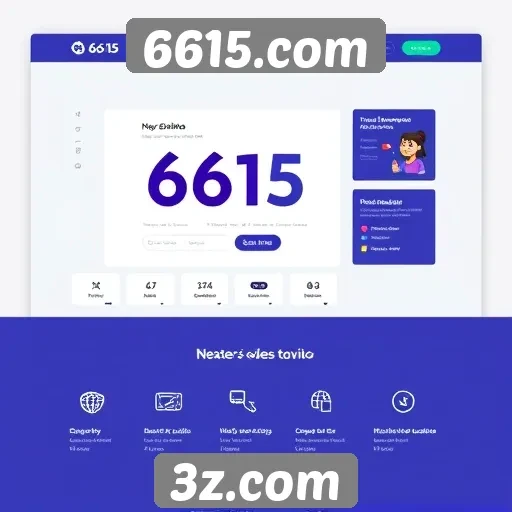 Explorando a interface de usuário do site 6615.com